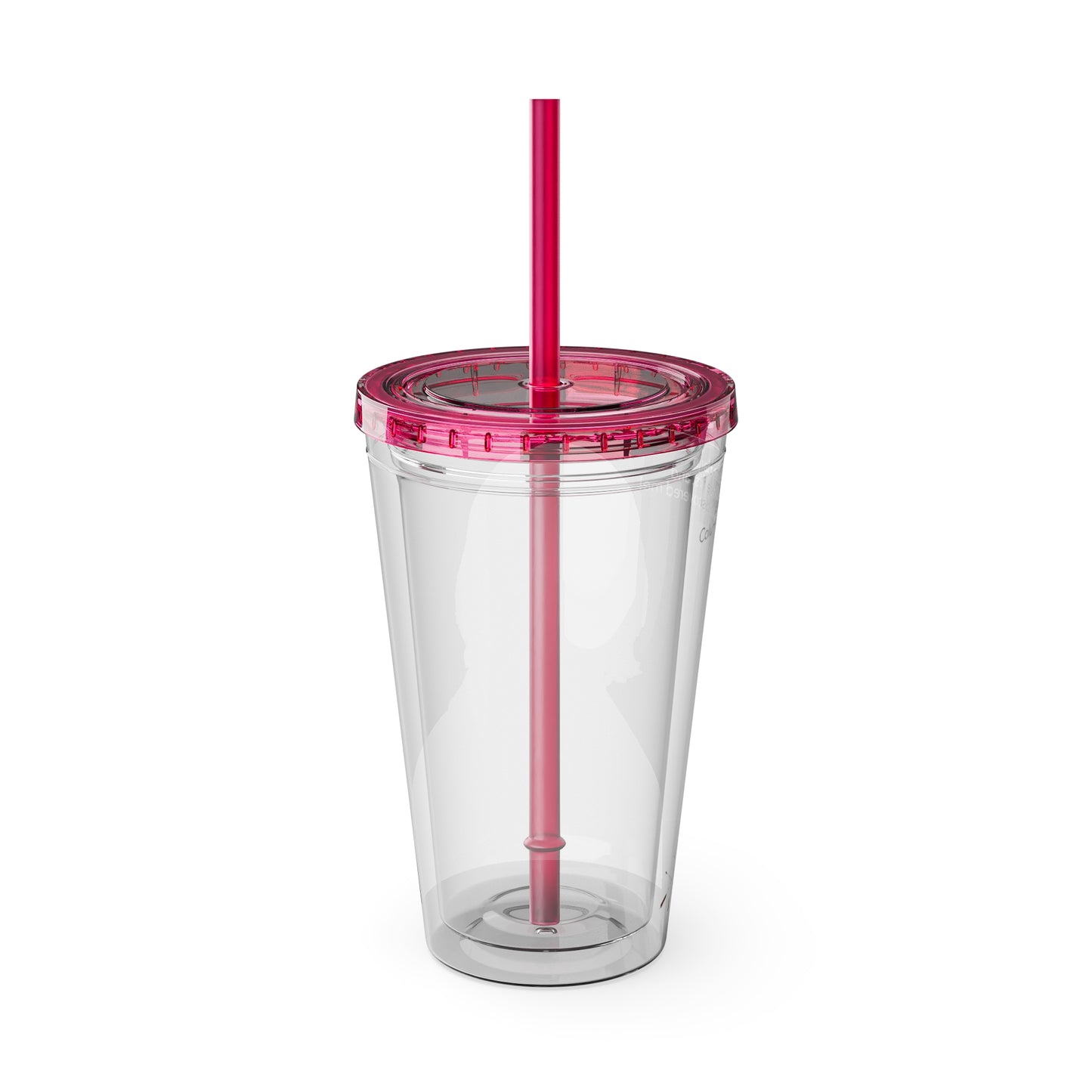 Chitto Harjo 16oz Portrait Tumbler with Straw — Historical Figure Illustration
