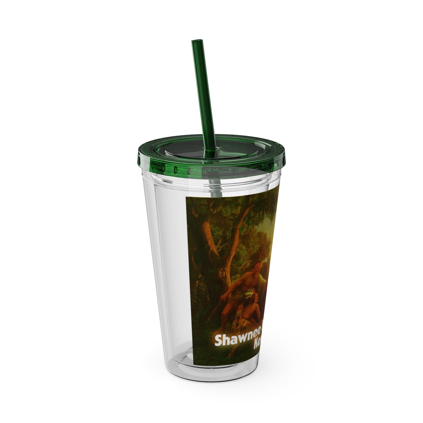 Shawnee East Sunsplash Tumbler with Straw, 16oz