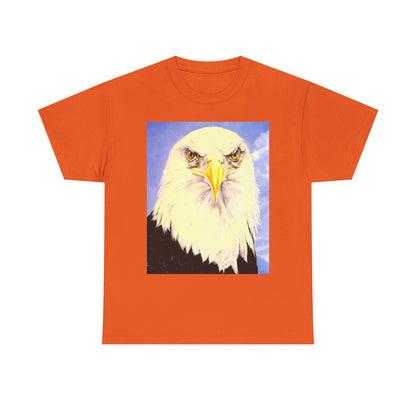 Bald Eagle Graphic Tee — Patriotic Vintage Bird T-Shirt with Arrow Back Design
