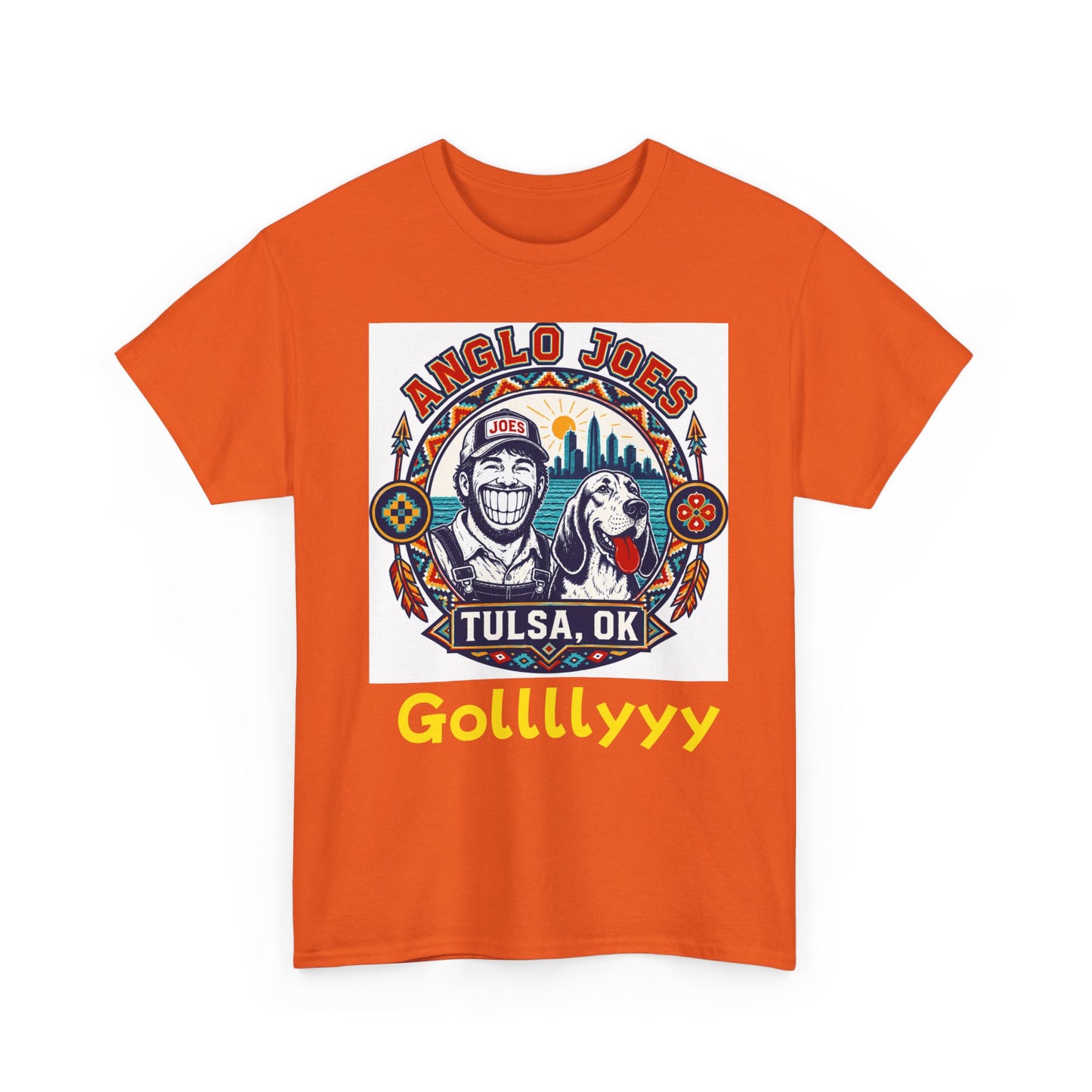Tulsa Anglo Joe’s Tee — 'Gollllyyy' Retro Sports Graphic T-Shirt