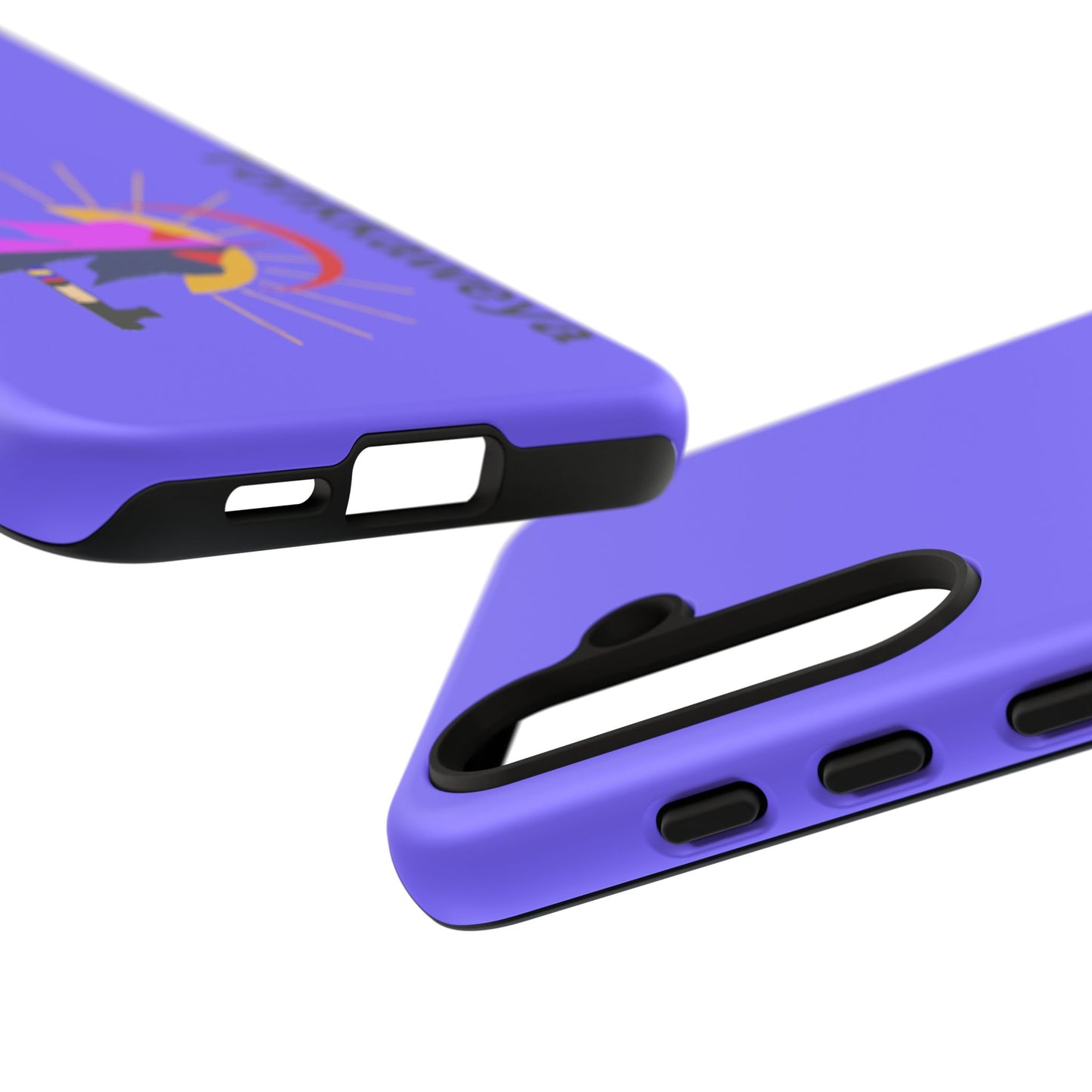 Tonkawa Phone Case — Tonkkaweya Sunrise Design (Protective Purple Hard Shell)