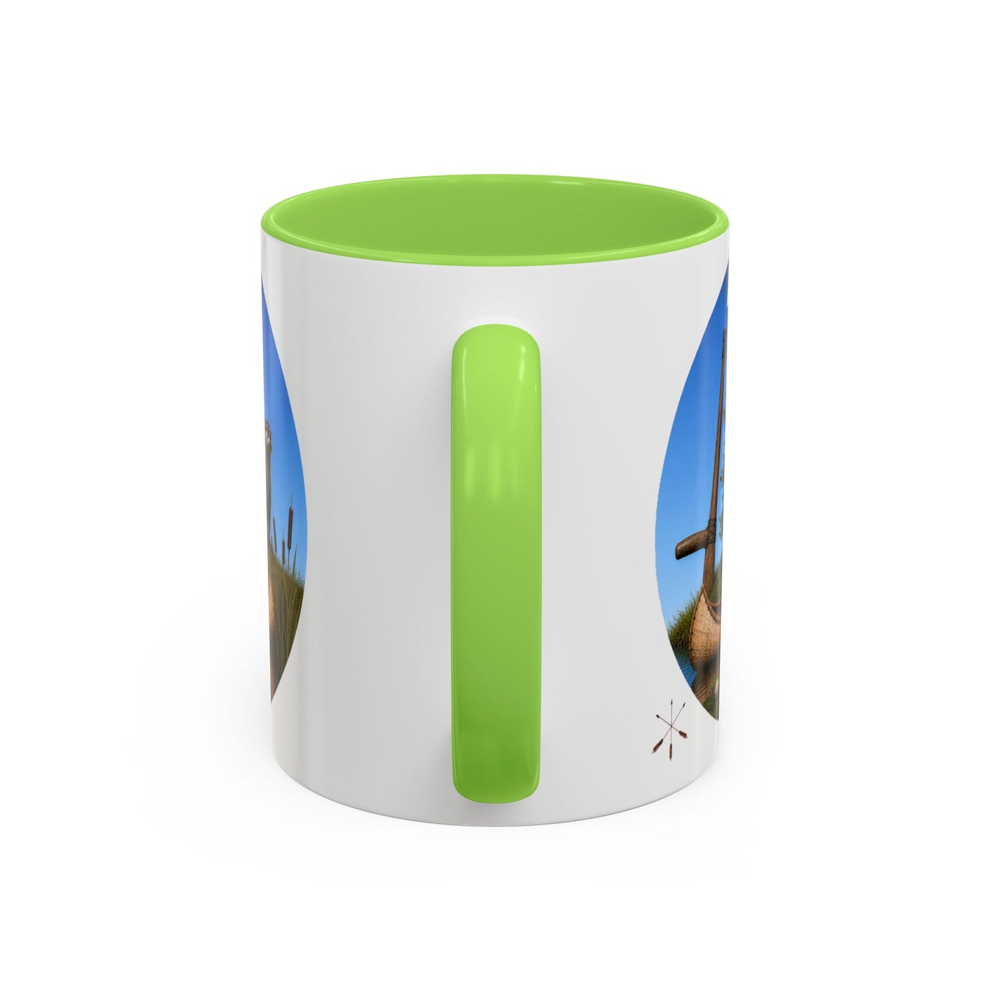 Ottawa Adawe Otter Canoe Mug — Nature Wildlife Coffee Cup (11oz & 15oz)