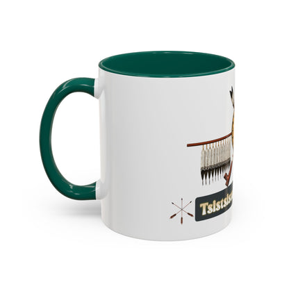 Cheyenne Arapaho Native Heritage Shield Coffee Mug – 'Tsistsistas / Hinono’ei' 11oz & 15oz