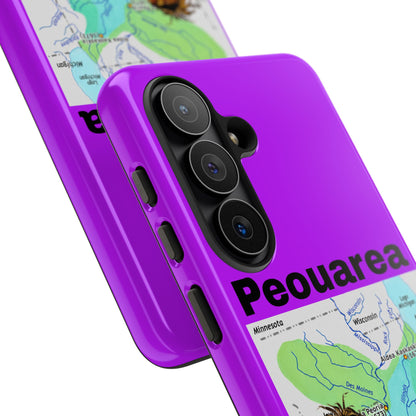 Peoria Phone Case — 'Peouarea' Dreamcatcher Shield Design