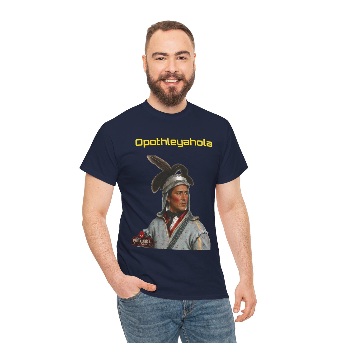 Opothleyahola Text — Historical Tribute Shirt