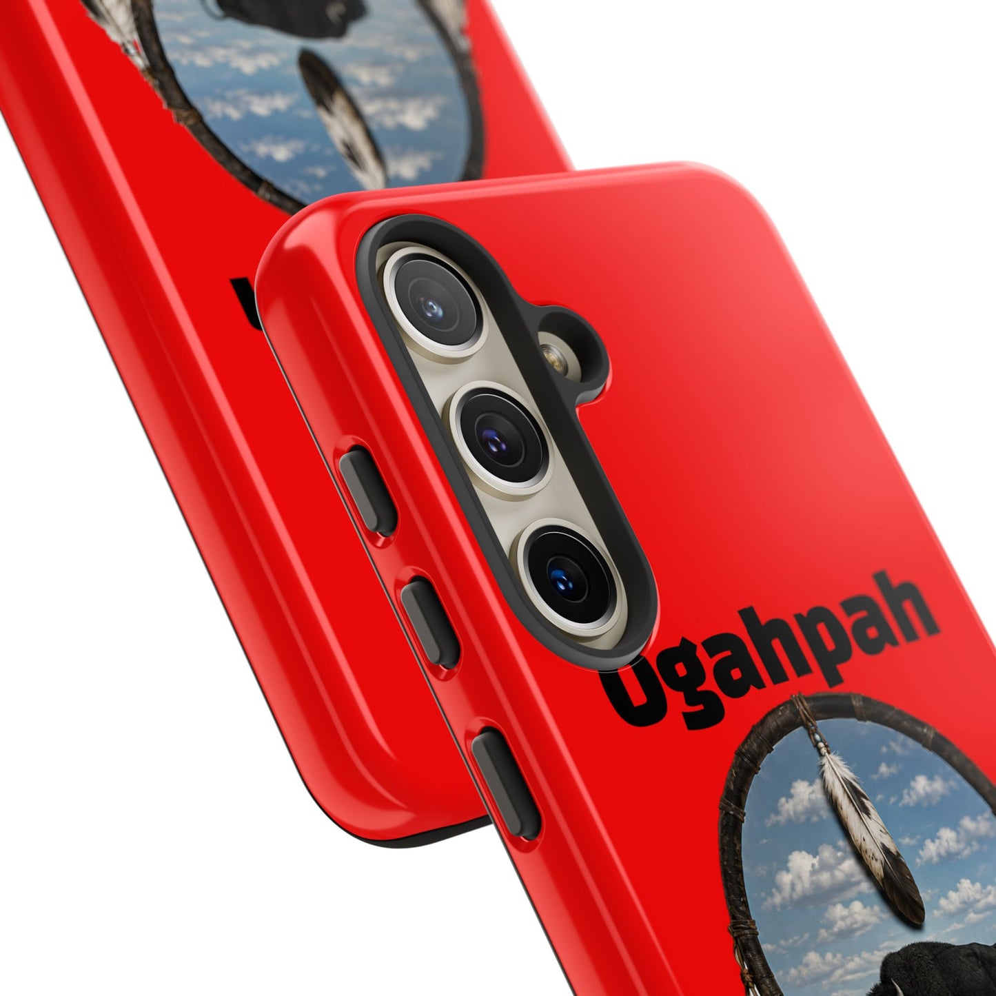 Quapaw Ogahpah Buffalo Phone Case — Native-Inspired Tough Case