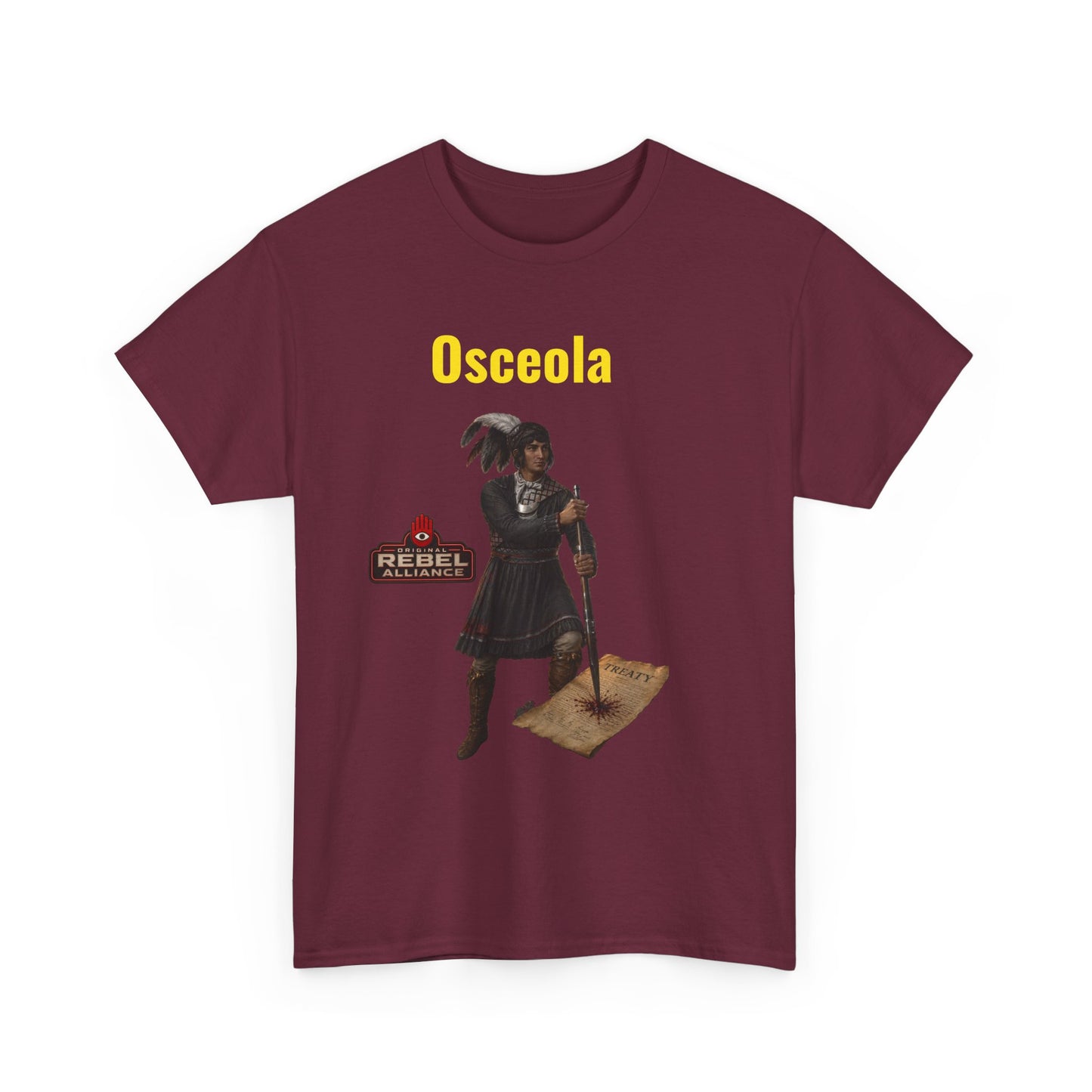 Osceola T-Shirt — Seminole Rebel Historical Tribute Tee