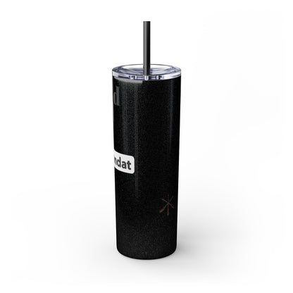 Wyandotte Skinny Tumbler with Straw, 20oz