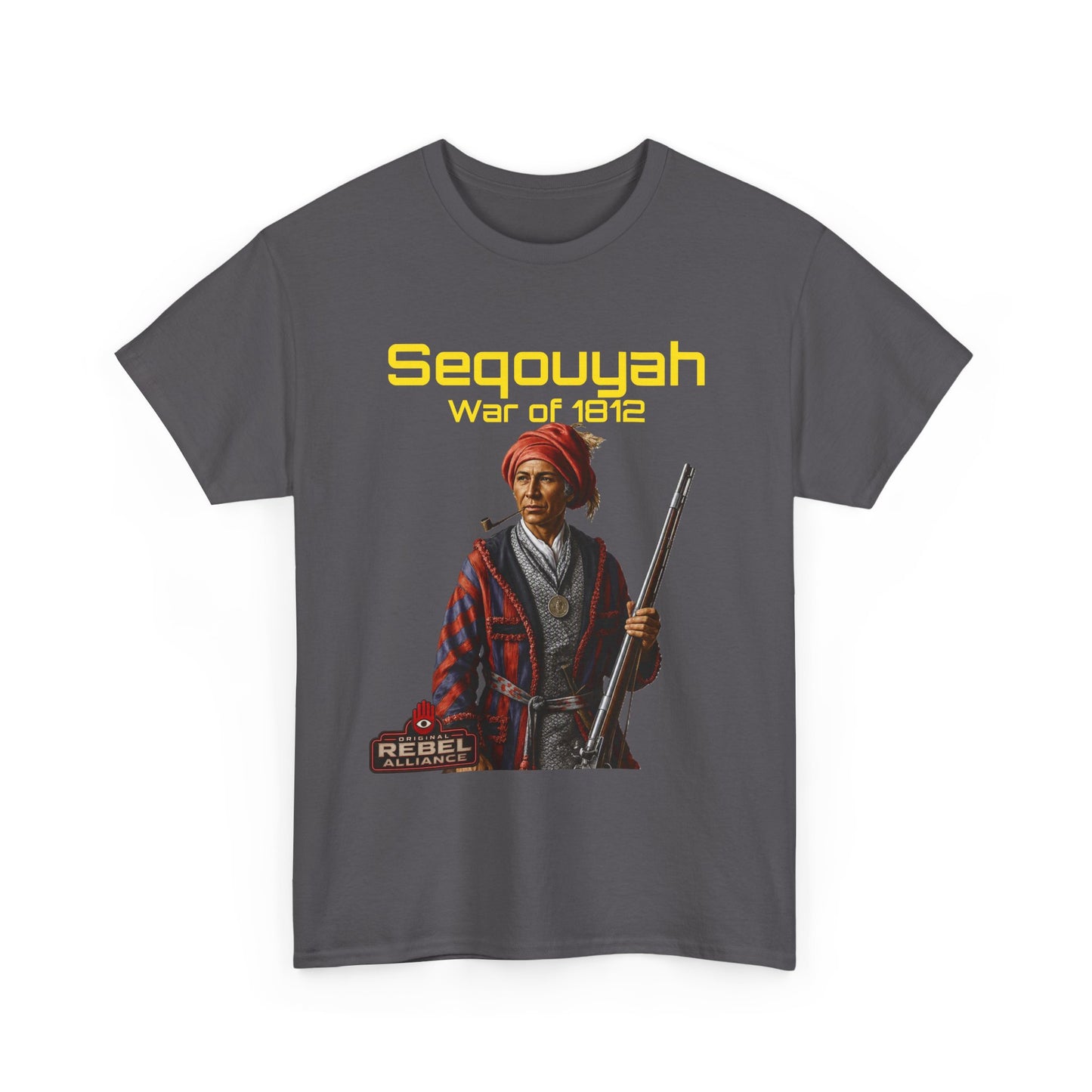 Sequoyah War of 1812 T-Shirt — Native American Historical Tee