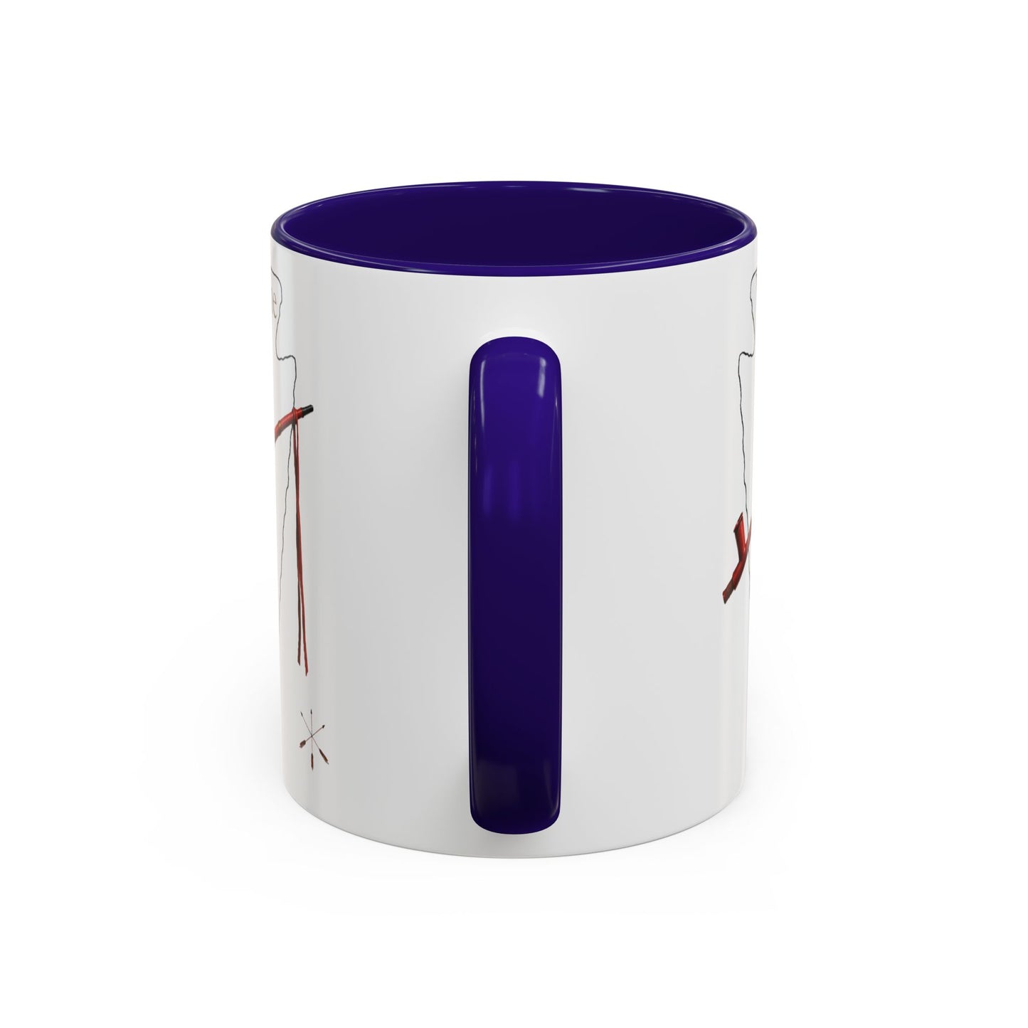 Osage Wazhazhe Tribal Feather Mug (11oz & 15oz) — Native-Inspired Coffee Cup