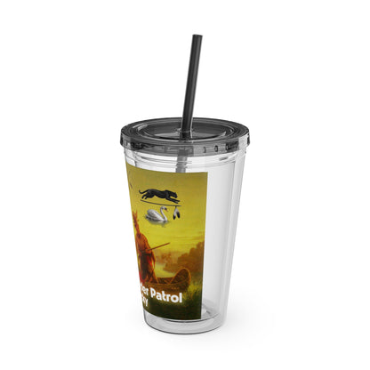 Shawnee East Sunsplash Tumbler with Straw, 16oz