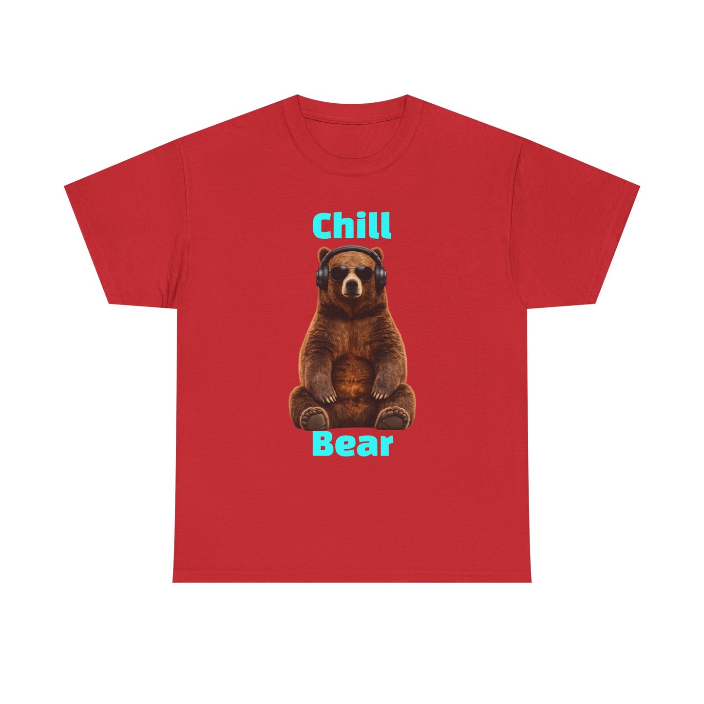 Chill Bear Tee — Cute Relaxed Bear Graphic T-Shirt
