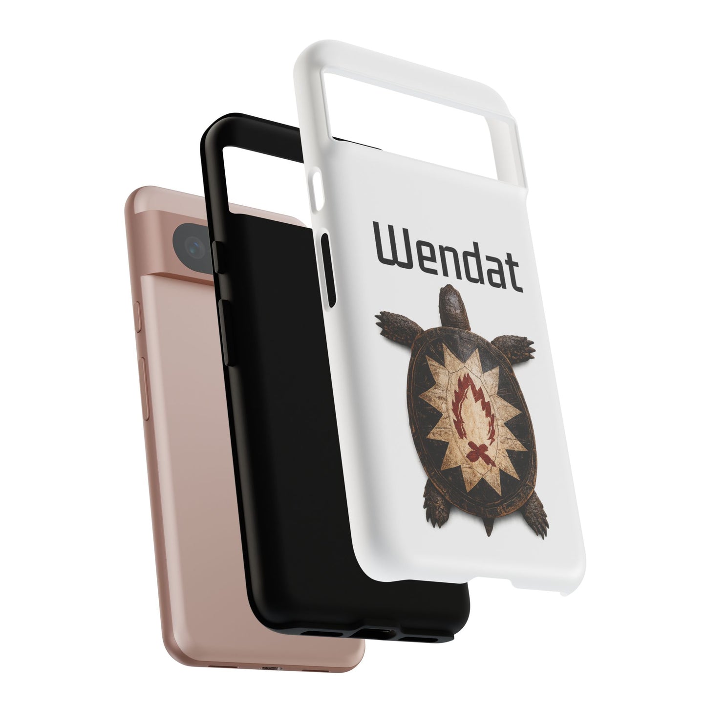 Wyandotte Wendat Turtle Phone Case — Indigenous Turtle Shield Design