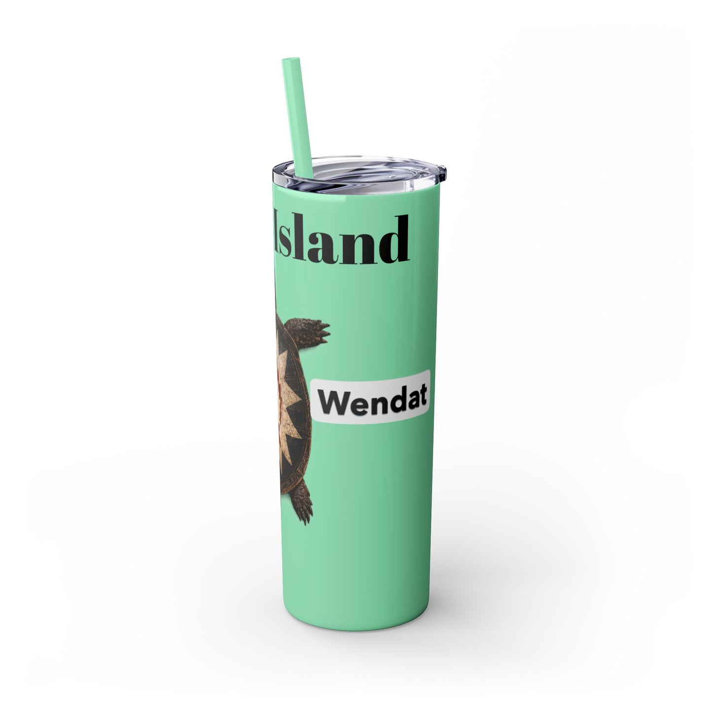 Wyandotte Skinny Tumbler with Straw, 20oz