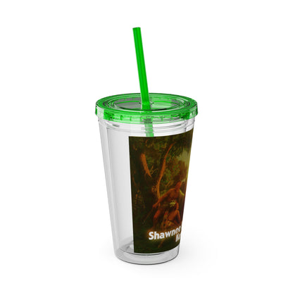Shawnee East Sunsplash Tumbler with Straw, 16oz