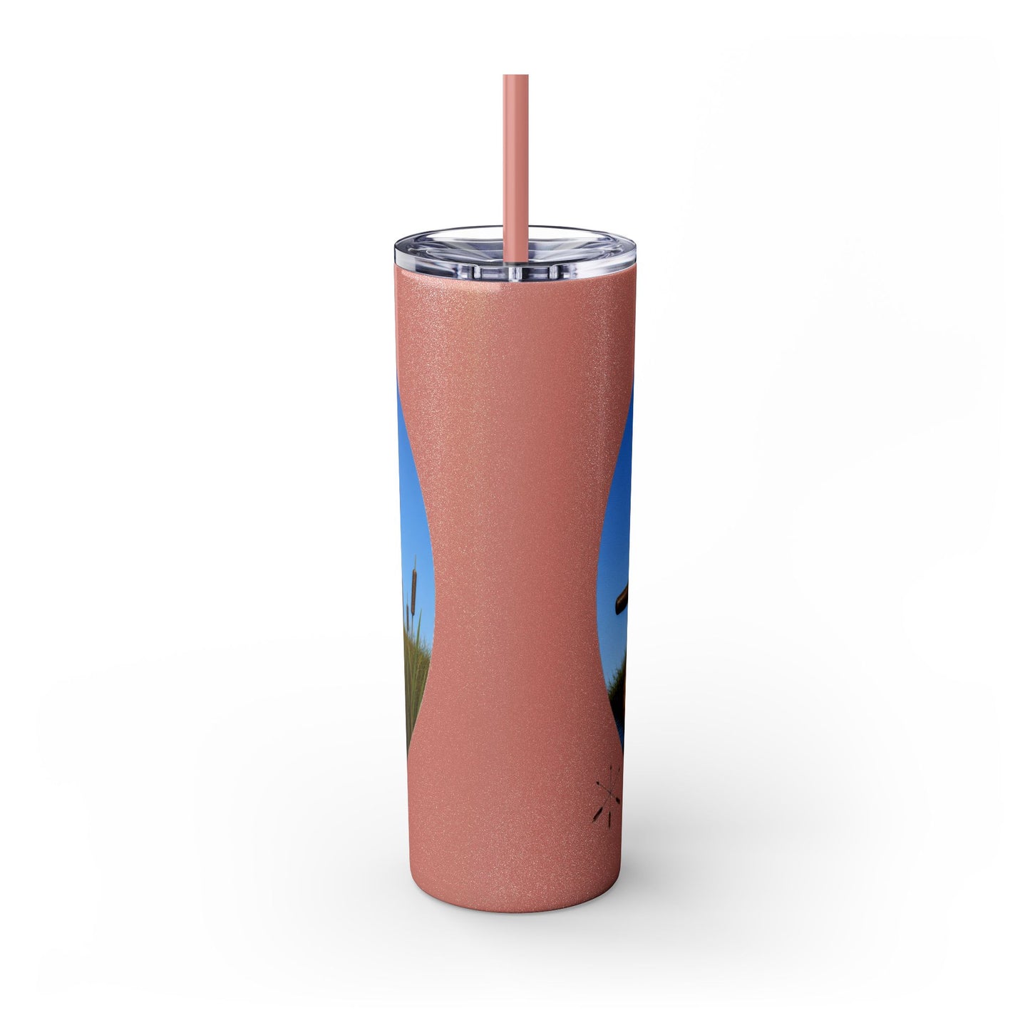 Ottawa Adawe Canoe Skinny Tumbler — 20oz Insulated Travel Cup with Straw