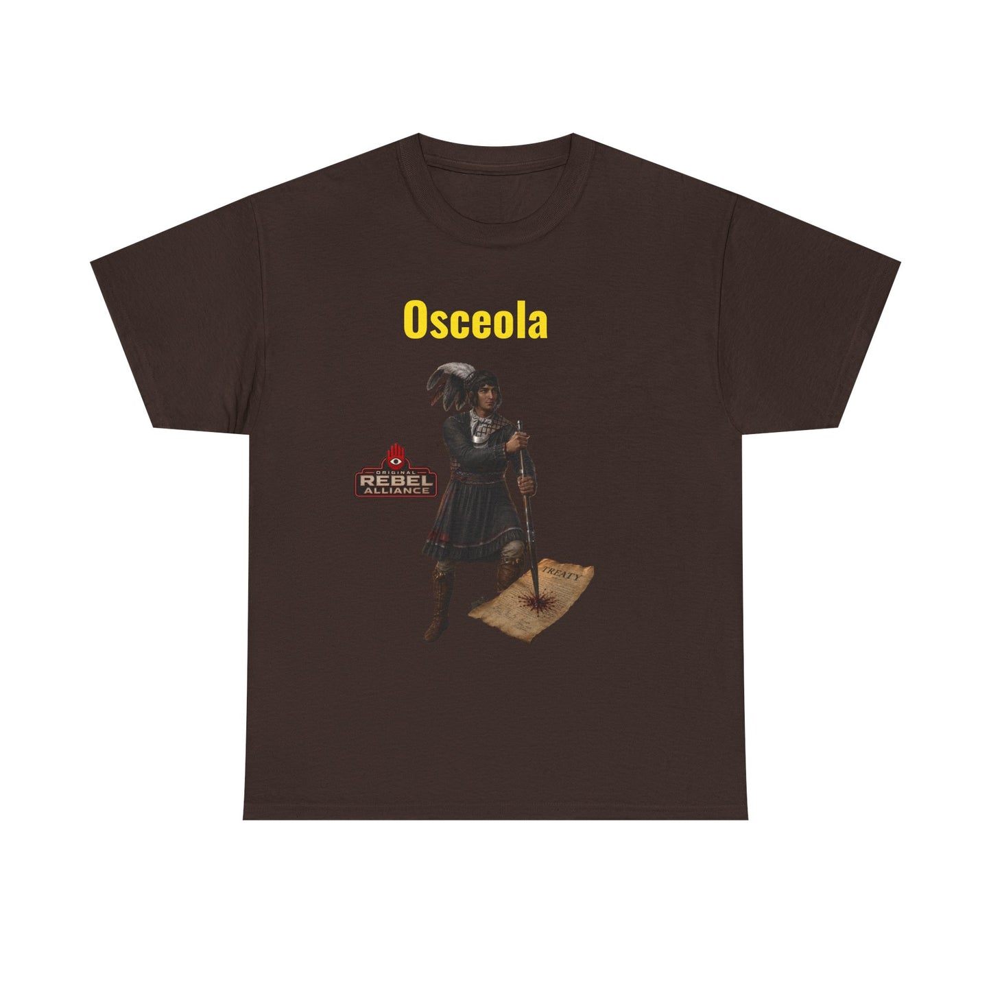 Osceola T-Shirt — Seminole Rebel Historical Tribute Tee