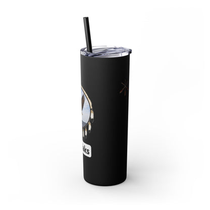 Modoc Eagle Skinny Tumbler – 20oz Straw Travel Cup (Maklaks)
