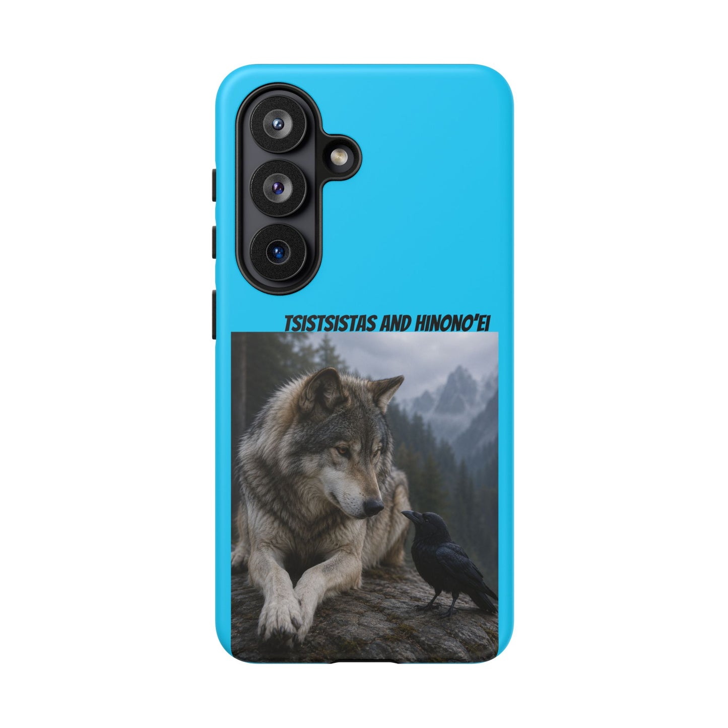 Cheyenne Arapaho Phone Case — 'Tsistsistas and Nihonnei' Protective Silicone Cover
