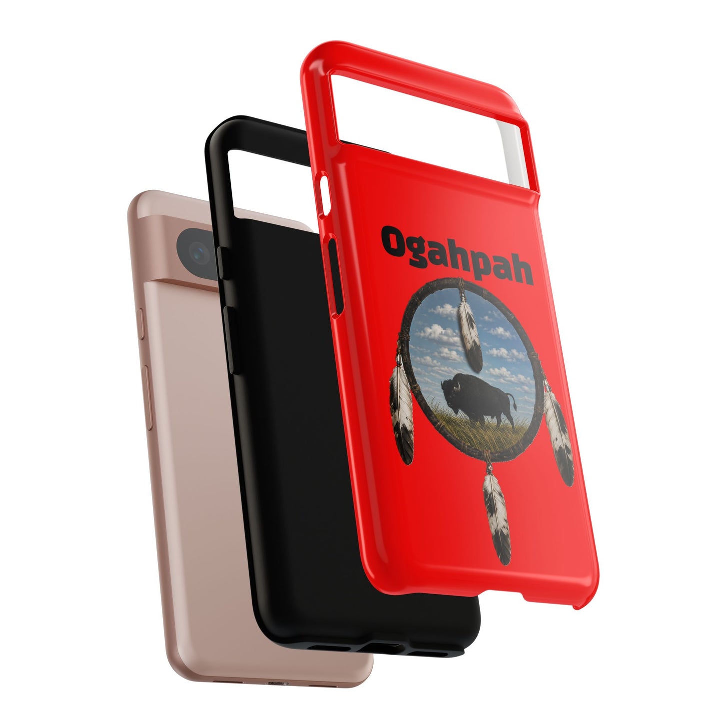 Quapaw Ogahpah Buffalo Phone Case — Native-Inspired Tough Case
