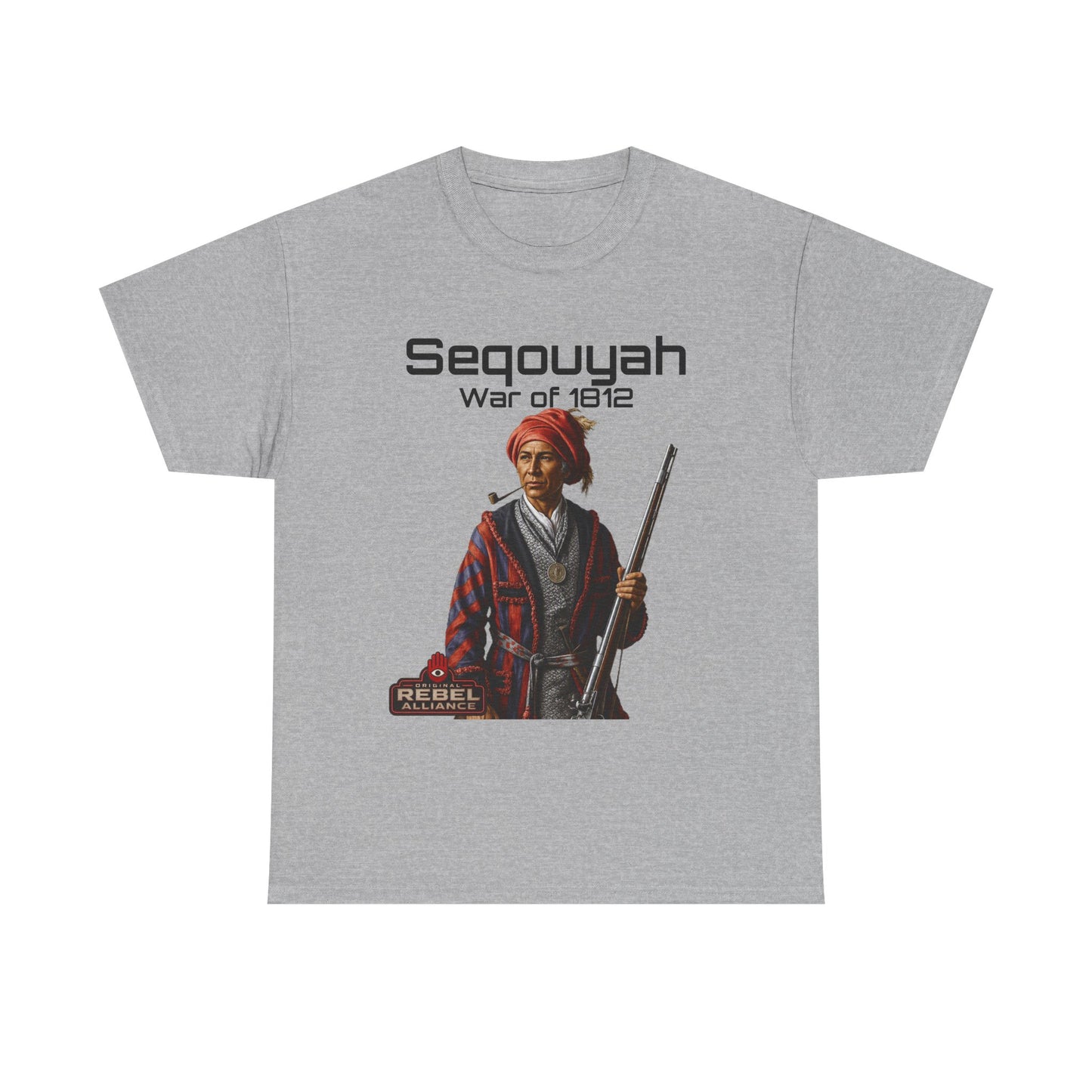 Sequoyah War of 1812 T-Shirt — Native American Historical Tee