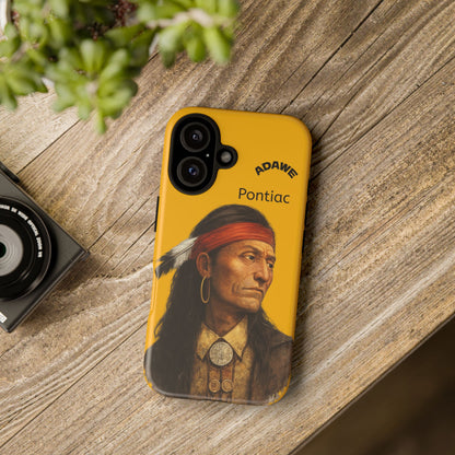 Ottawa Phone Case - ADAWE Canoe & Otter Design (Yellow)