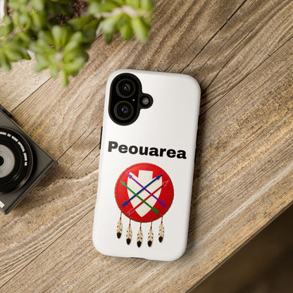Peoria Phone Case — 'Peouarea' Dreamcatcher Shield Design