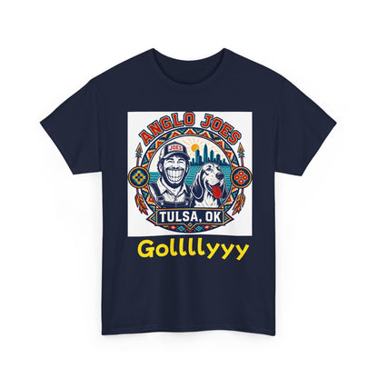 Tulsa Anglo Joe’s Tee — 'Gollllyyy' Retro Sports Graphic T-Shirt