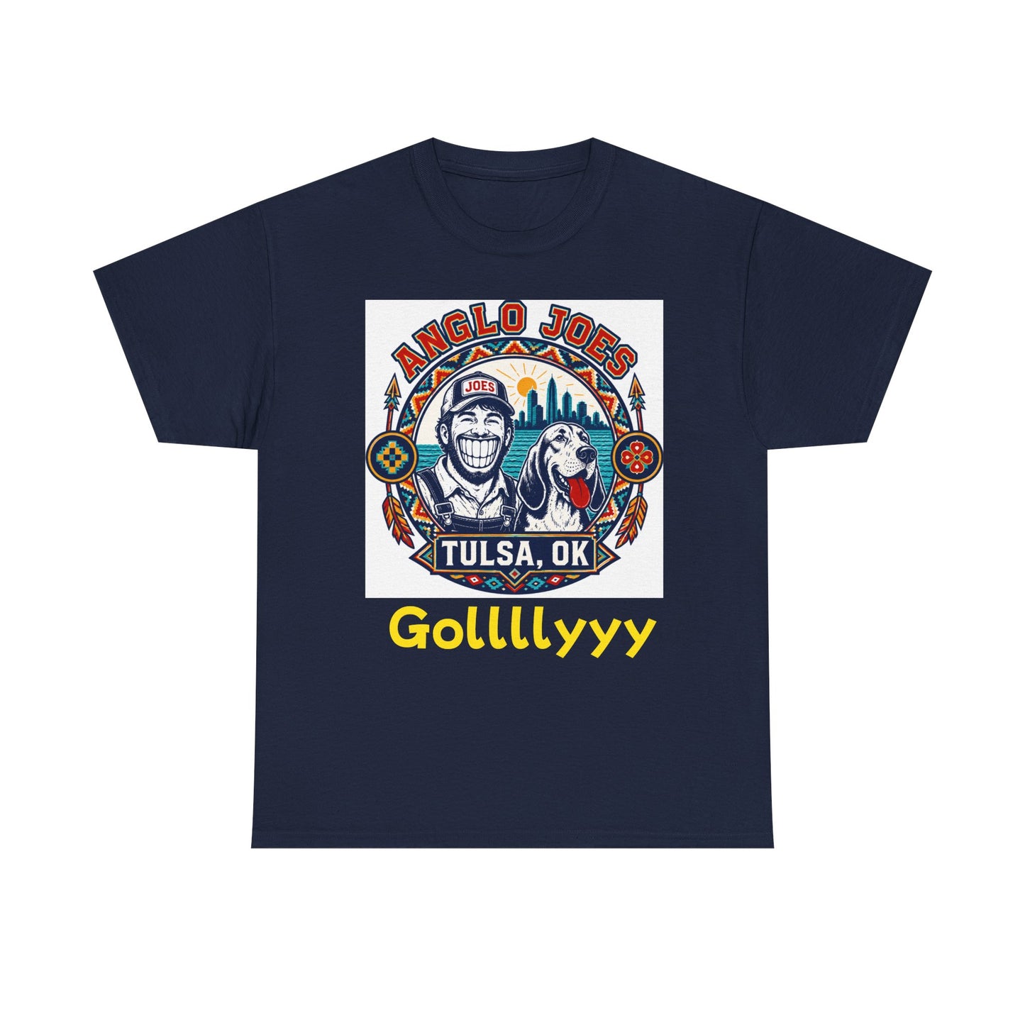 Tulsa Anglo Joe’s Tee — 'Gollllyyy' Retro Sports Graphic T-Shirt