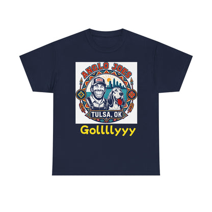 Tulsa Anglo Joe’s Tee — 'Gollllyyy' Retro Sports Graphic T-Shirt