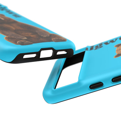 Kiowa Tough Cases: Personalized Kaigwu Tough Phone Case with Horse Rider Design