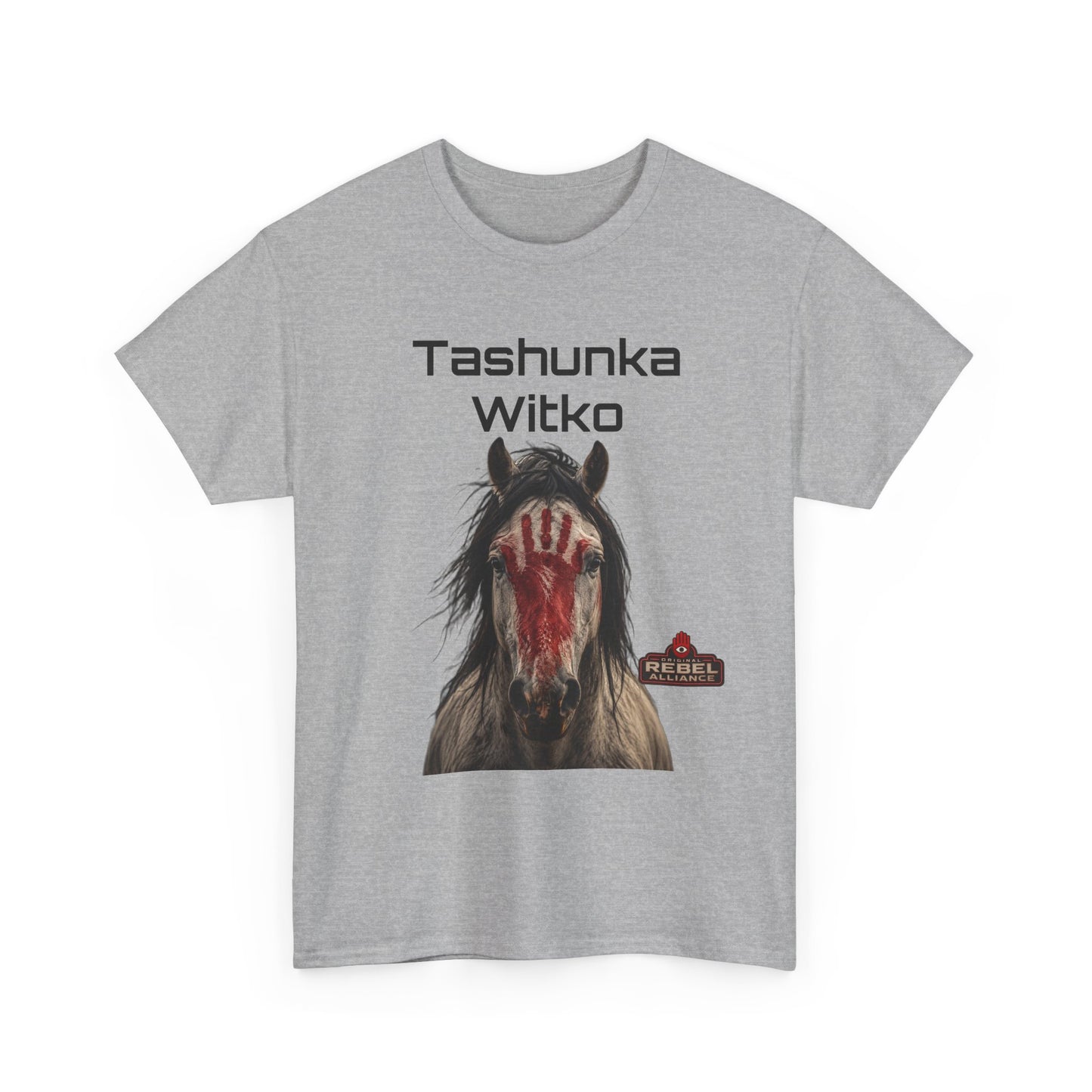 “Tashunka Witko” Painted War Pony Design