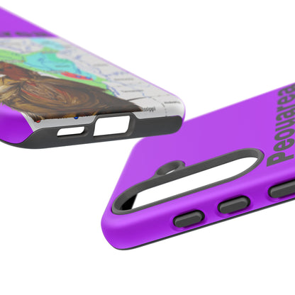 Peoria Phone Case — 'Peouarea' Dreamcatcher Shield Design