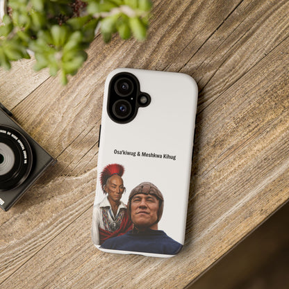 Sac&Fox Phone Case — 'Blackhawk' Raven Crest Protective Tough Case
