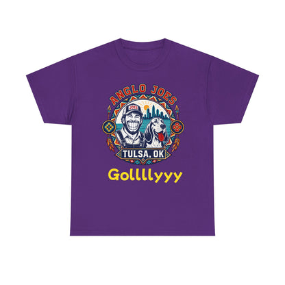 Anglo Joe’s Tulsa Tee Gollllyyyy — 'Gollllyyy' Retro Sports Graphic T-Shirt