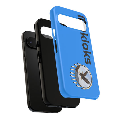 Modoc Blue 'Maklaks' Tough Phone Case with Eagle Drum Design