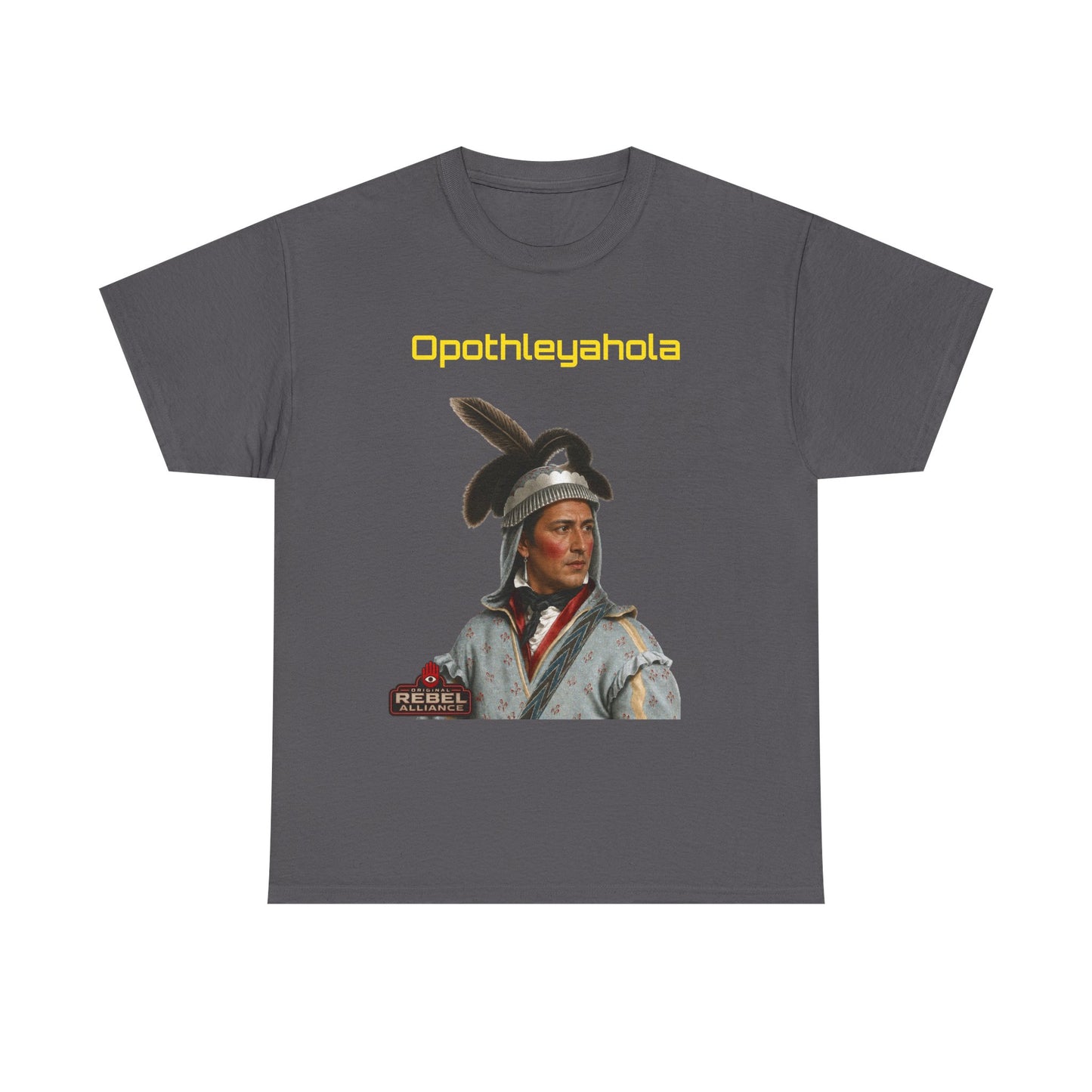 Opothleyahola Text — Historical Tribute Shirt