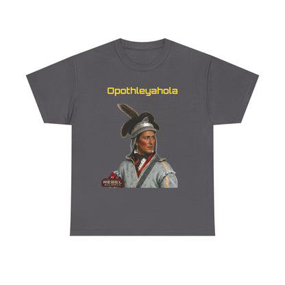 Opothleyahola Text — Historical Tribute Shirt