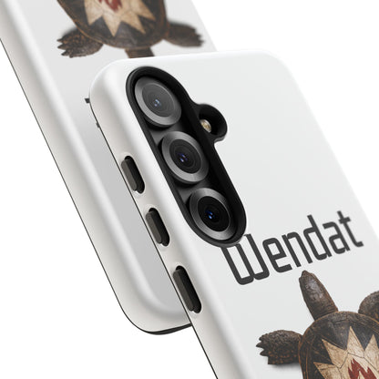 Wyandotte Wendat Turtle Phone Case — Indigenous Turtle Shield Design