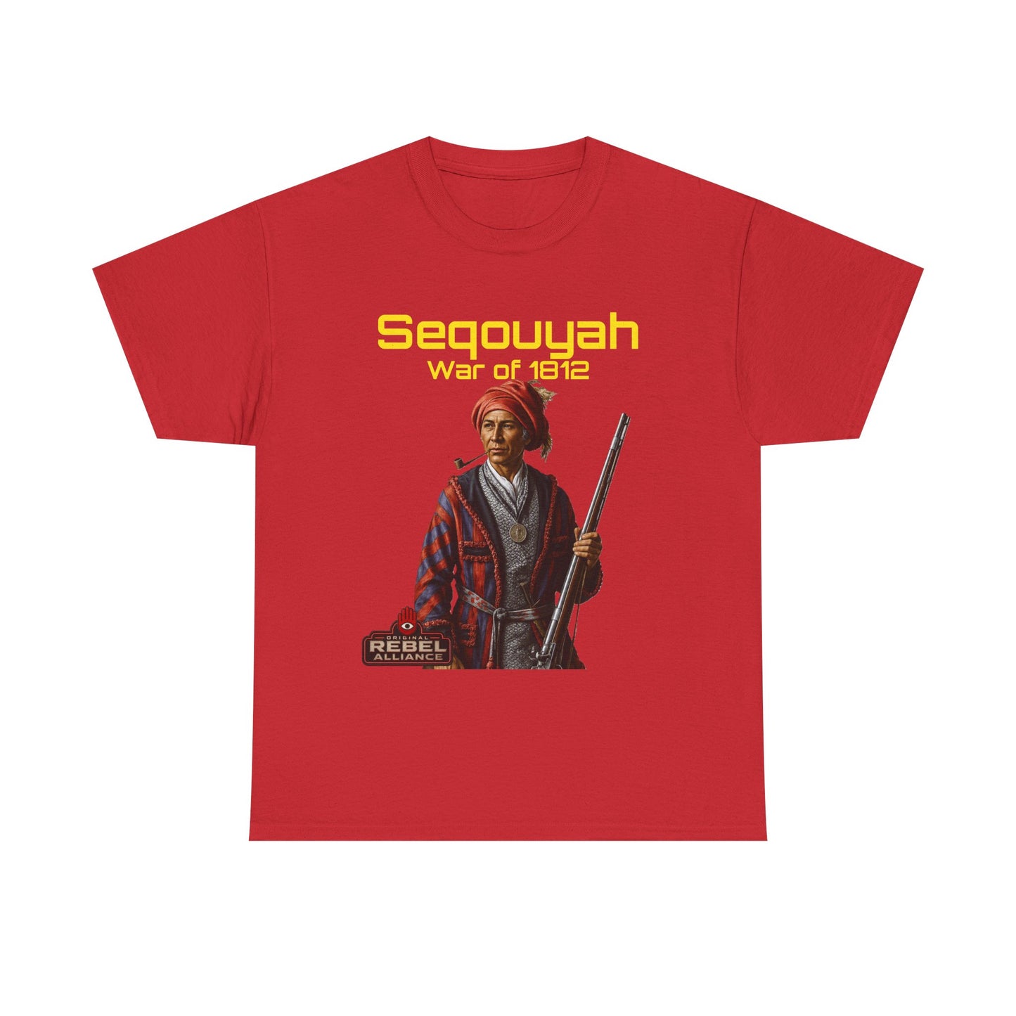 Sequoyah War of 1812 T-Shirt — Native American Historical Tee