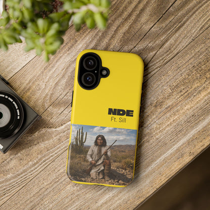 Ft. Sill Phone Case — Yellow ‘NDE Ft. Sill’ Desert Photo Protective Cover