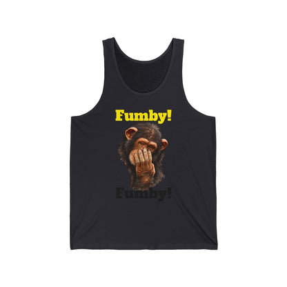 Fumby! Funny Monkey Tank Top — Quirky Graphic Summer Tank