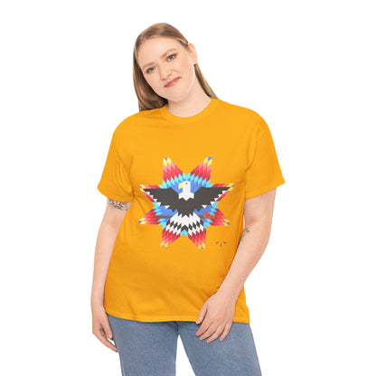 Native Star Eagle Graphic Tee with Arrow Backprint