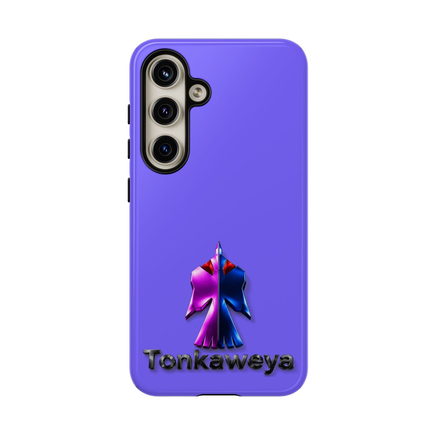 Tonkawa Phone Case — Tonkkaweya Sunrise Design (Protective Purple Hard Shell)