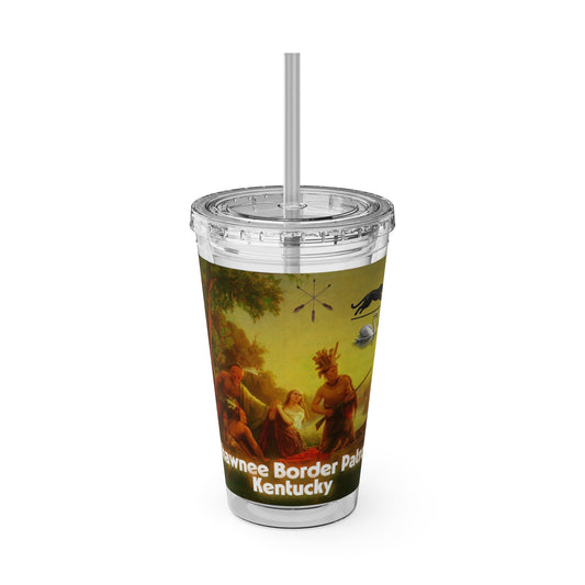 Shawnee East Sunsplash Tumbler with Straw, 16oz