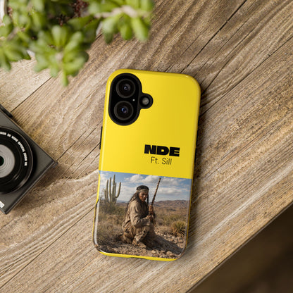 Ft. Sill Phone Case — Yellow ‘NDE Ft. Sill’ Desert Photo Protective Cover