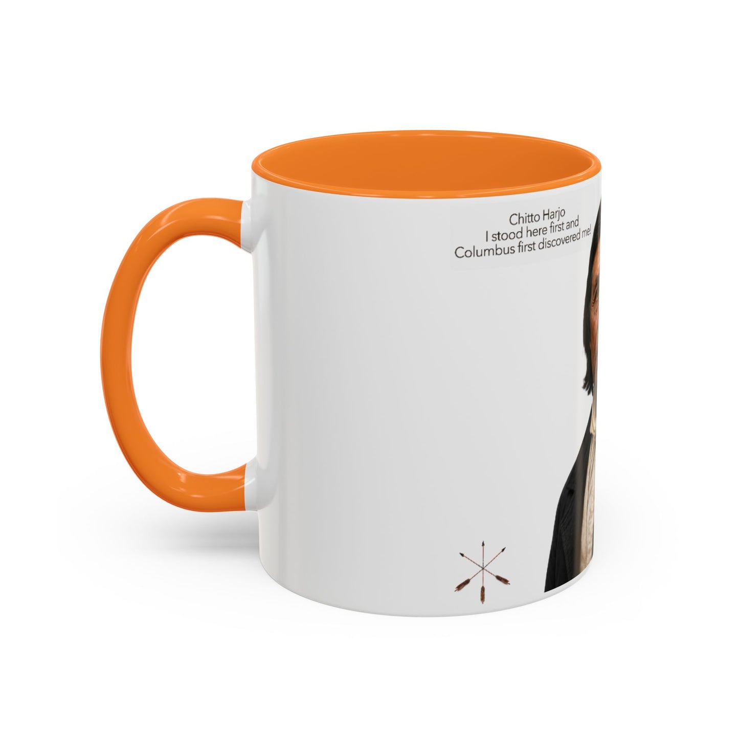 Chitto Harjo Portrait Mug — Historical Native American Portrait Coffee Mug (11oz, 15oz)