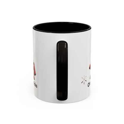 Pawnee Chaticks Si Chaticks Red Wolf Logo Mug — Funny Novelty Coffee Cup (11oz, 15oz)
