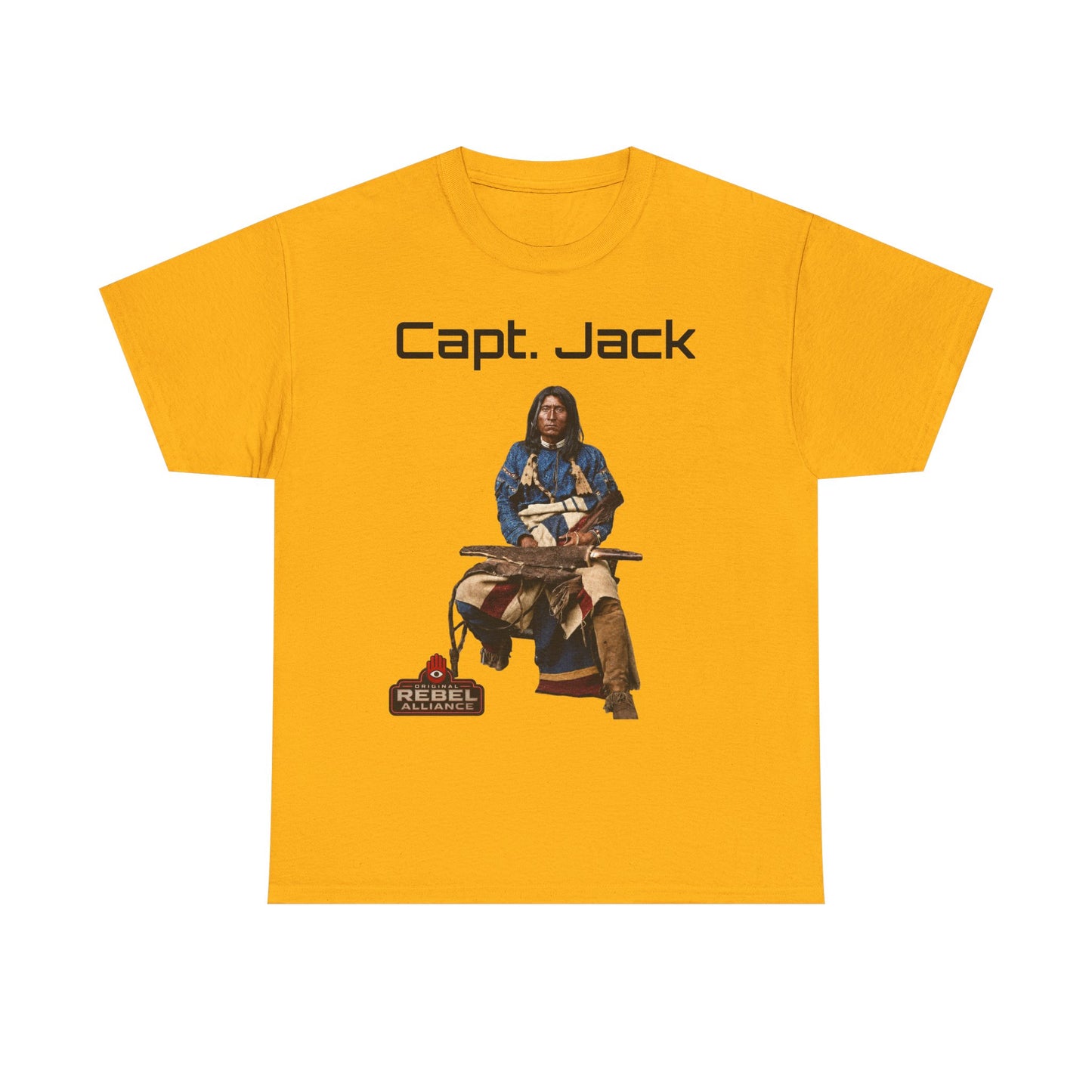 Capt. Jack Graphic Tee — Vintage Captain Illustration Shirt