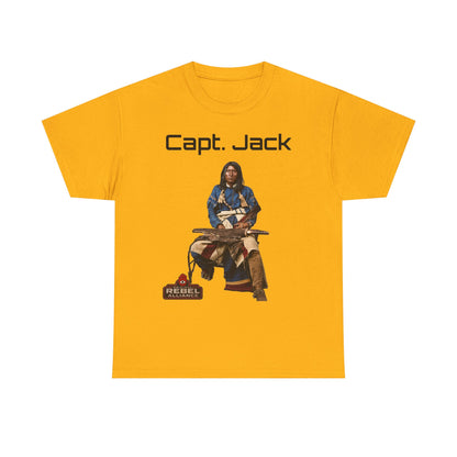 Capt. Jack Graphic Tee — Vintage Captain Illustration Shirt